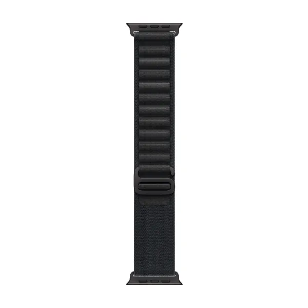 Apple Watch Series Ultra 3 49mm Black Titanium Case with Black Alpine Loop M